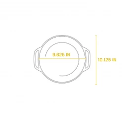 Lodge - Enameled Cast Iron Dutch Oven (4.5 Quart)