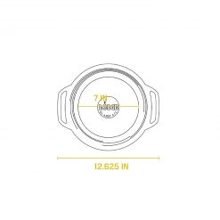 Lodge - Enameled Cast Iron Dutch Oven (4.5 Quart)