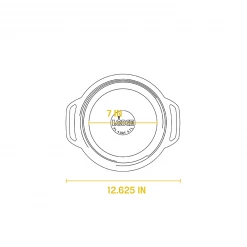 Lodge - Enameled Cast Iron Dutch Oven (4.5 Quart)