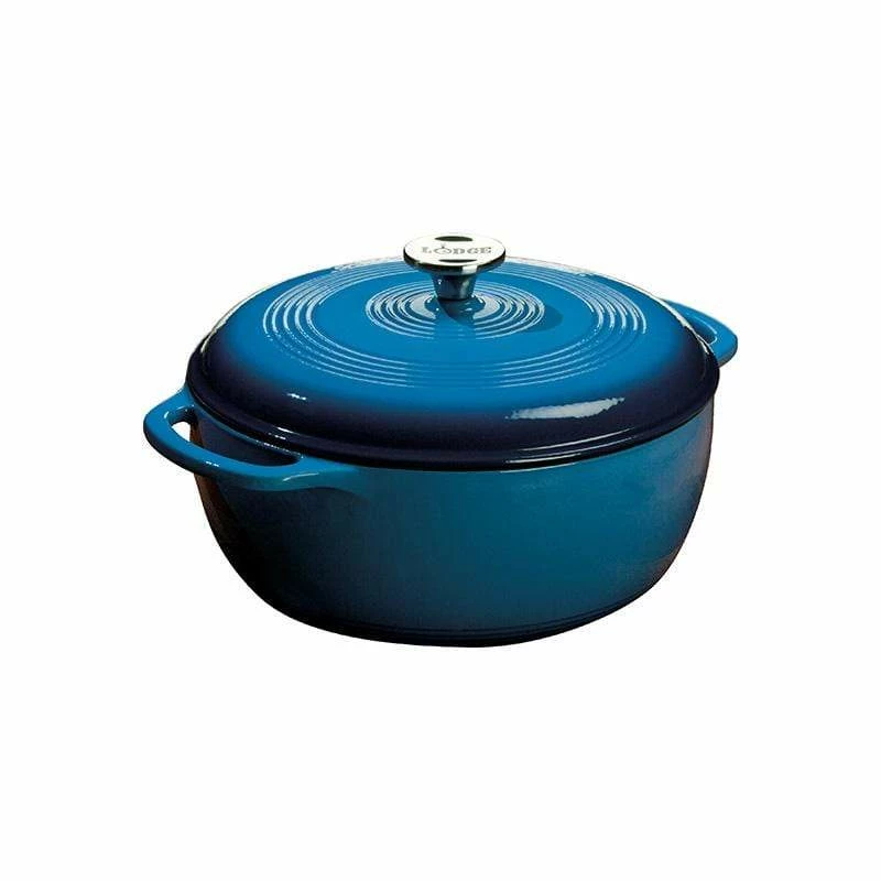 Lodge - Enameled Cast Iron Dutch Oven (6 Quart) BBQ Accessories 2 Lodge - Enameled Cast Iron Dutch Oven (6 Quart) BBQ Accessories