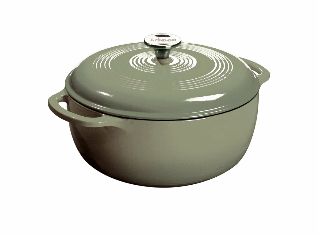 Lodge - Enameled Cast Iron Dutch Oven (6 Quart) BBQ Accessories 1 Lodge - Enameled Cast Iron Dutch Oven (6 Quart) BBQ Accessories