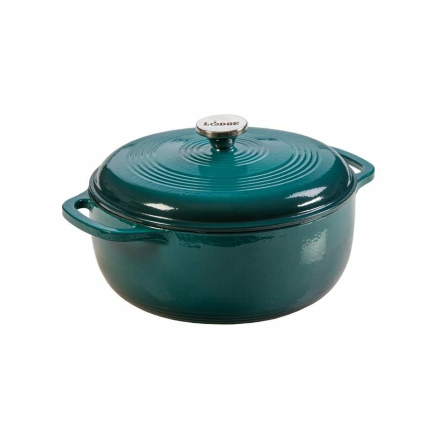 Lodge - Enameled Cast Iron Dutch Oven (6 Quart) BBQ Accessories 5 Lodge - Enameled Cast Iron Dutch Oven (6 Quart) BBQ Accessories