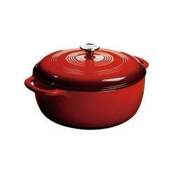 BBQ Accessories Lodge - Enameled Cast Iron Dutch Oven (7.5 Quart)