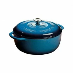 BBQ Accessories Lodge - Enameled Cast Iron Dutch Oven (7.5 Quart)