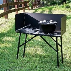 Lodge - Outdoor Cooking Table (Durable Steel)