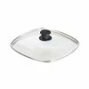 Lodge - Square Tempered Glass Cover 10.5" W/ Phenolic Knob Lids & Domes