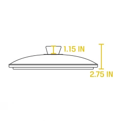 Lodge - Square Tempered Glass Cover 10.5