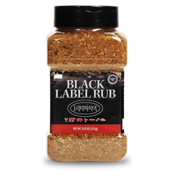 Louisiana Grills Black Label Rub (14oz) 40392