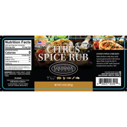 Louisiana Grills Citrus Spice Rub (14oz) Sauces & Rubs