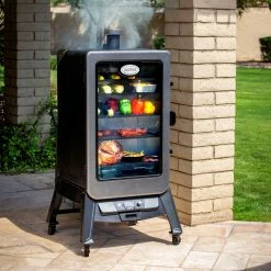 Louisiana Grills LGV7PC1 7-series Wood Pellet Vertical Smoker W/ Cover 9 Louisiana Grills LGV7PC1 7-series Wood Pellet Vertical Smoker W/ Cover