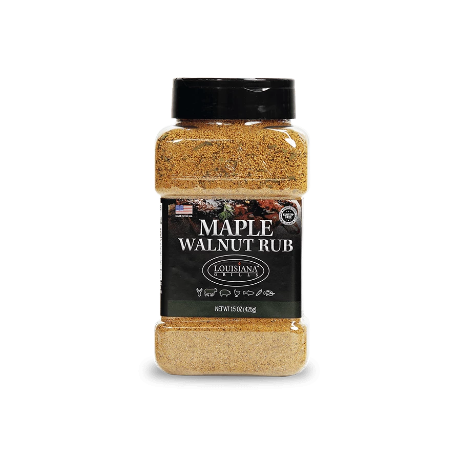 Louisiana Grills Maple Walnut Rub (15.5oz) Sauces & Rubs 1 Louisiana Grills Maple Walnut Rub (15.5oz) Sauces & Rubs