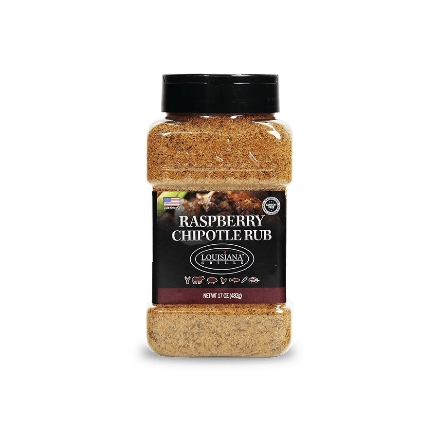 Louisiana Grills Raspberry Chipotle Rub (17oz) Sauces & Rubs 1 Louisiana Grills Raspberry Chipotle Rub (17oz) Sauces & Rubs
