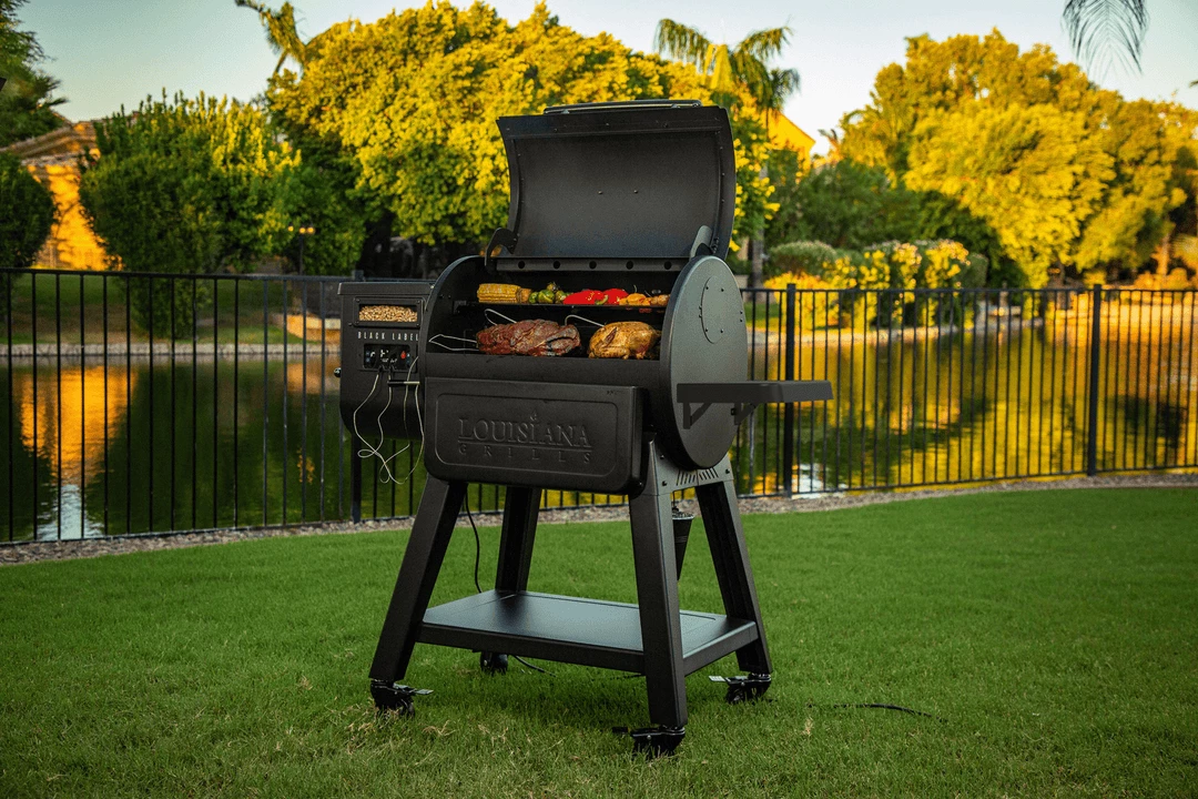 BBQ Accessories Louisiana Grills Side Shelf (Fits All Black Label Series Grills) 2 BBQ Accessories Louisiana Grills Side Shelf (Fits All Black Label Series Grills)
