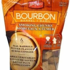 BBQ Accessories MacLean's Bourbon Barrel Smoking Wood Chunks Bag
