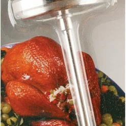 BBQ Accessories Maverick Housewares Oven-Chek Large Dial Meat Roast Thermometer, Silver RT-01