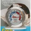 Maverick Housewares Redi-Chek Refrigerator/Freezer Thermometer, Silver RF-01
