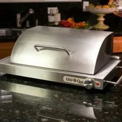 Maverick Stainless Steel Hinged Hood For Char B Que Electric Grill EA-160