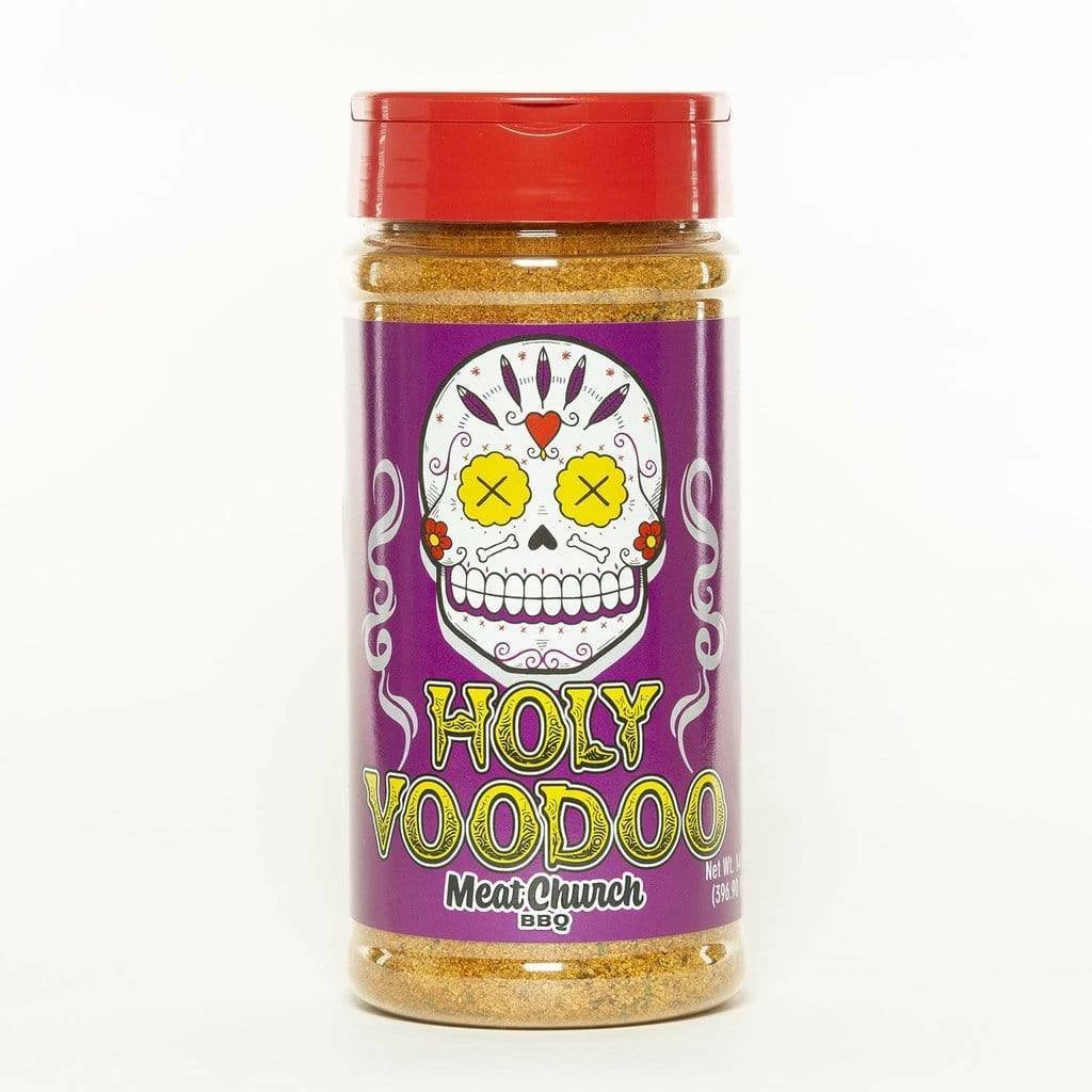 Meat Church Holy Voodoo Rub Seasoning (14oz) Sauces & Rubs 1 Meat Church Holy Voodoo Rub Seasoning (14oz) Sauces & Rubs