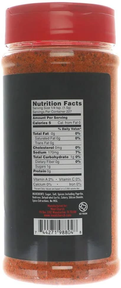 Meat Church Honey Bacon Rub Seasoning (14oz) 3 Meat Church Honey Bacon Rub Seasoning (14oz)