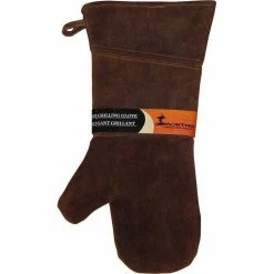 Montana Grilling Gear Suede And Leather Grill Glove - 10.375-Inch - LGG-16L BBQ Accessories