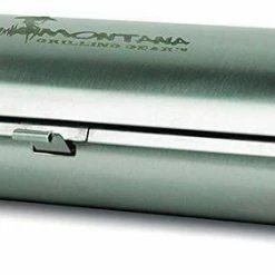 Montana Stainless Steel Barbecue Smoker Box, With Flare Shield BBQ Accessories