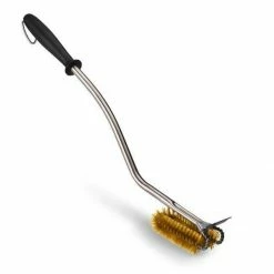 Napoleon 62013 Super WAVE Brass Bristle Grill Brush With Scraper BBQ Accessories