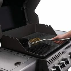 Napoleon 62013 Super WAVE Brass Bristle Grill Brush With Scraper BBQ Accessories