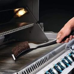 Napoleon 62053 Natural Fiber Grill Brush With Grid Scraper
