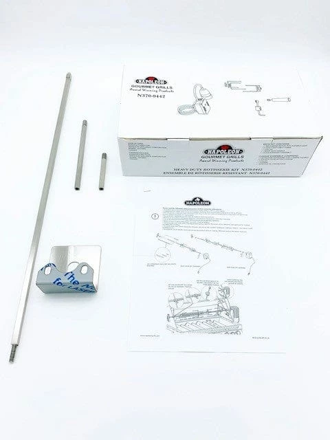 BBQ Accessories Napoleon 69100 Heavy Duty Rotisserie Kit W/ Motor & Light 8 BBQ Accessories Napoleon 69100 Heavy Duty Rotisserie Kit W/ Motor & Light