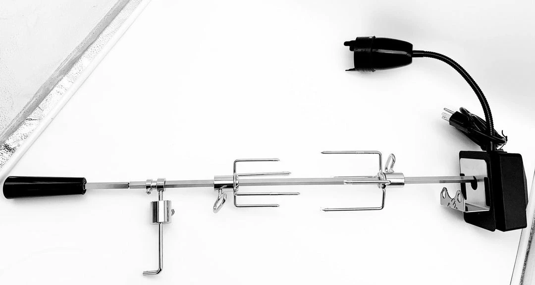 BBQ Accessories Napoleon 69100 Heavy Duty Rotisserie Kit W/ Motor & Light 9 BBQ Accessories Napoleon 69100 Heavy Duty Rotisserie Kit W/ Motor & Light