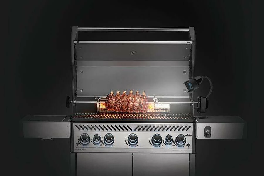 BBQ Accessories Napoleon 69100 Heavy Duty Rotisserie Kit W/ Motor & Light 5 BBQ Accessories Napoleon 69100 Heavy Duty Rotisserie Kit W/ Motor & Light