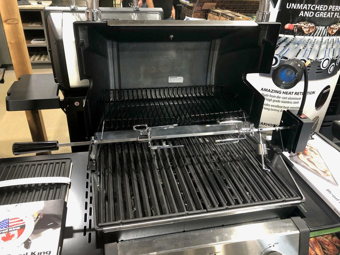 BBQ Accessories Napoleon 69100 Heavy Duty Rotisserie Kit W/ Motor & Light 3 BBQ Accessories Napoleon 69100 Heavy Duty Rotisserie Kit W/ Motor & Light