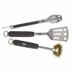 BBQ Accessories Napoleon 70024 3 Piece Stainless Steel BBQ Tool Set