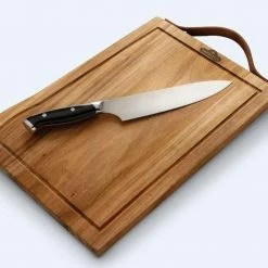 BBQ Accessories Napoleon 70039 Premium Cutting Board And Knife Set