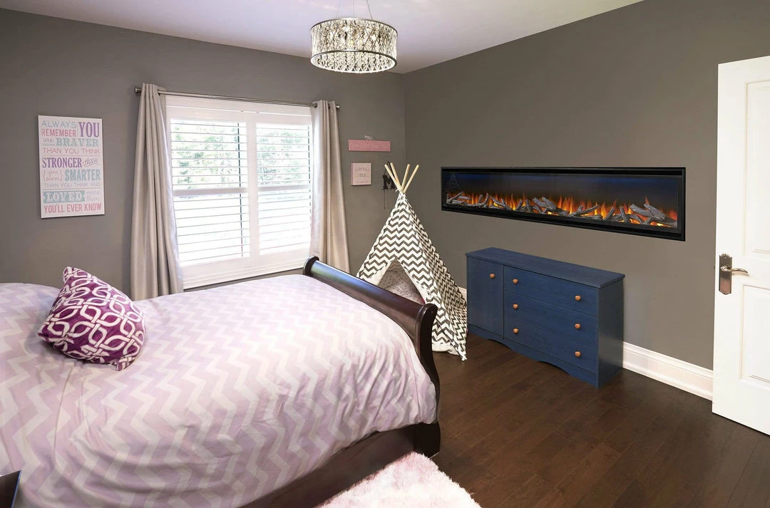 Napoleon Alluravision 74" Deep Wall Mount Electric Fireplace NEFL74CHD-1 19 Napoleon Alluravision 74" Deep Wall Mount Electric Fireplace NEFL74CHD-1