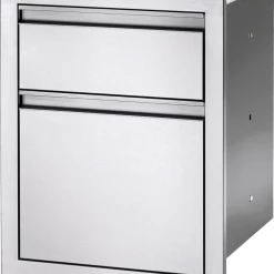 Outdoor Kitchen Cabinets & Storage Napoleon Built-In 18" X 24" Double Drawer: Waste Bin & Paper Towel Holder BI-1824-1W