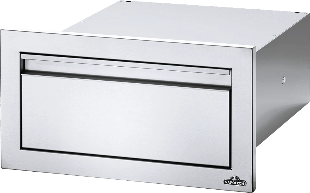 Napoleon Built-In 18" X 8" Single Drawer BI-1808-1DR 2 Napoleon Built-In 18" X 8" Single Drawer BI-1808-1DR