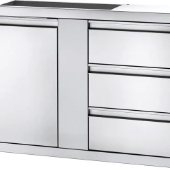 Napoleon Built-In 42" X 24" Large Single Door & Triple Drawer Combo BI-4224-1D3DR Outdoor Kitchen Cabinets & Storage