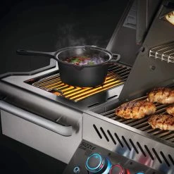 Napoleon Cast Iron Sauce Pan W/ Lid