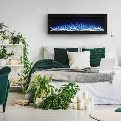 Napoleon Entice 50" Wall Mount Electric Fireplace NEFL50CFH Fireplaces & Heaters