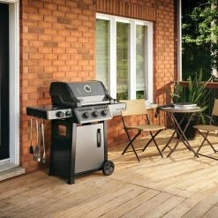 BBQs & Smokers Napoleon Freestyle 365 Gas Grill With Range Side Burner (Graphite Grey)