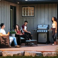 Napoleon Freestyle 425 Gas Grill With Range Side Burner (Graphite Grey) BBQs & Smokers