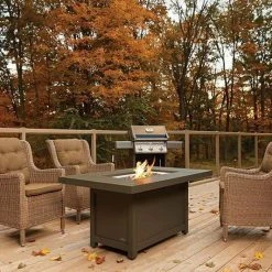 Napoleon Patioflame Table - Rectangle Hamptons