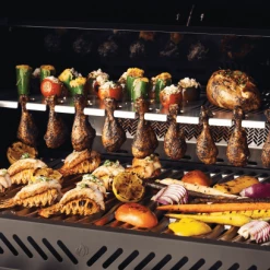 BBQs & Smokers Napoleon PHANTOM Prestige 500 Gas Grill With Infrared Side And Rear Burner (Matte Black)