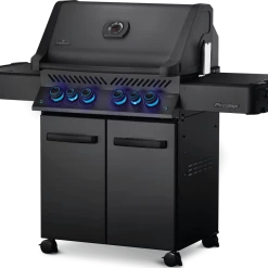 BBQs & Smokers Napoleon PHANTOM Prestige 500 Gas Grill With Infrared Side And Rear Burner (Matte Black)