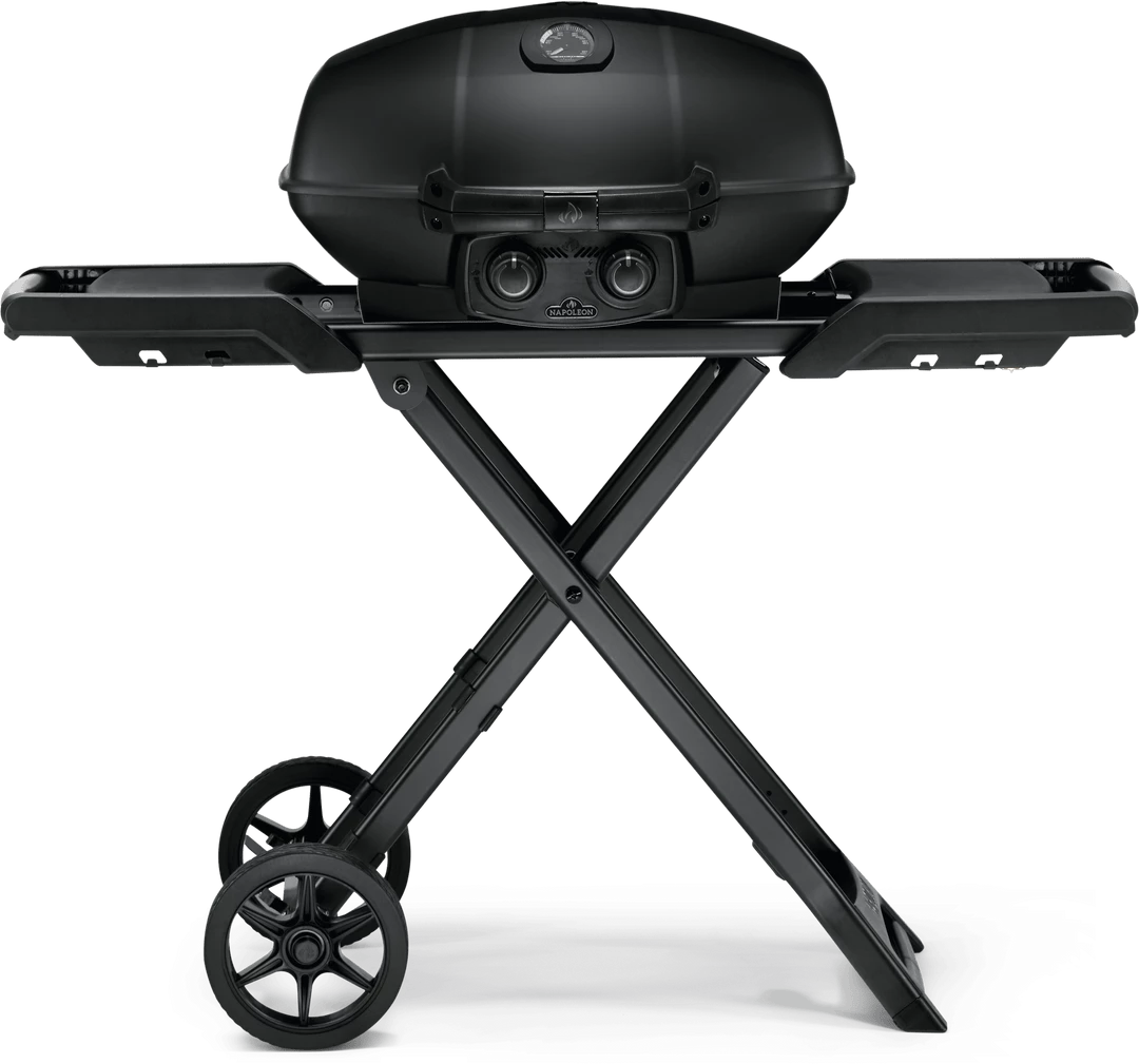 BBQs & Smokers Napoleon PHANTOM TravelQ PRO 285 Portable Gas BBQ With Scissor Cart (Matte Black) 1 BBQs & Smokers Napoleon PHANTOM TravelQ PRO 285 Portable Gas BBQ With Scissor Cart (Matte Black)