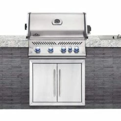 BBQs & Smokers Napoleon Prestige PRO 500 Built-In With Infrared Rear Burner BIPRO500RB-3