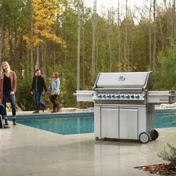 BBQs & Smokers Napoleon Prestige PRO 665 BBQ With Infrared Rear & Side Burners PRO665RSIB-3