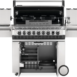BBQs & Smokers Napoleon Prestige PRO 665 BBQ With Infrared Rear & Side Burners PRO665RSIB-3