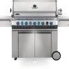 BBQs & Smokers Napoleon Prestige PRO 665 BBQ With Infrared Rear & Side Burners PRO665RSIB-3